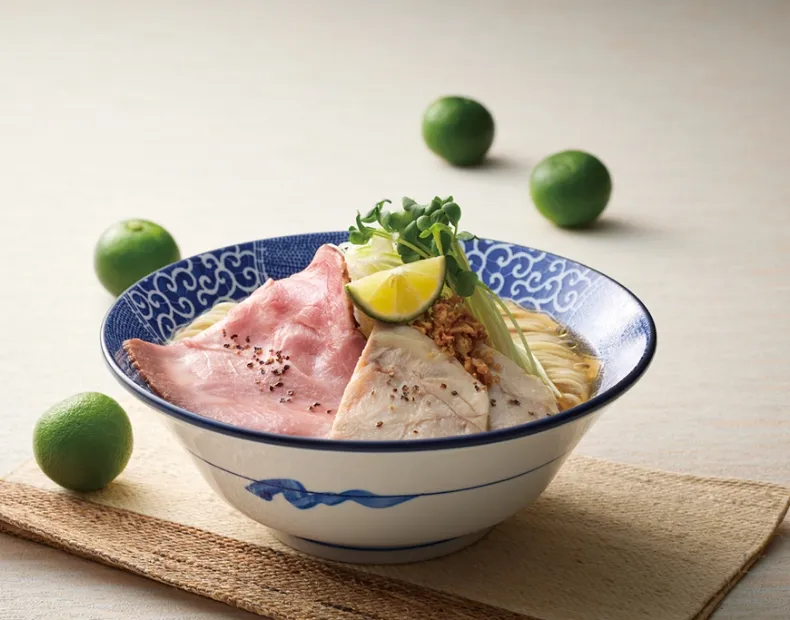 冷し鶏そば